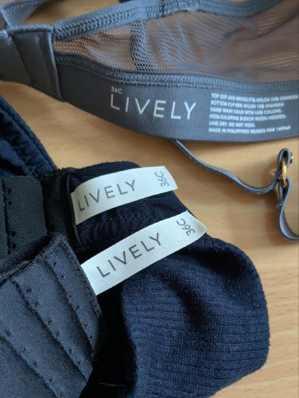 Lively Wireless Bras - Picture 3 of 3